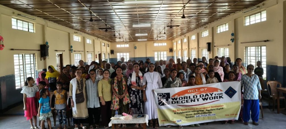 The Assisi Centre for Integrated Development in collaboration with the National Domestic Workers Movement, Nagaland Region, commemorated World Day for Decent Work on October 7.